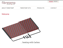 Tablet Screenshot of fibretemp.de
